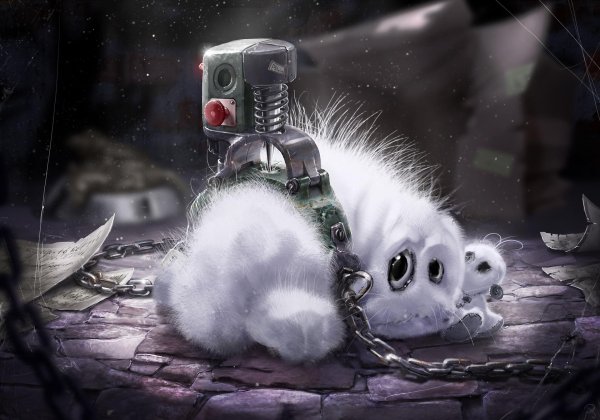 пушистый монстр