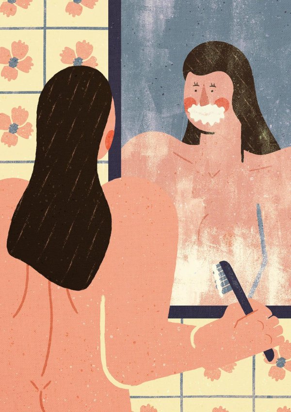 женщина иллюстрация