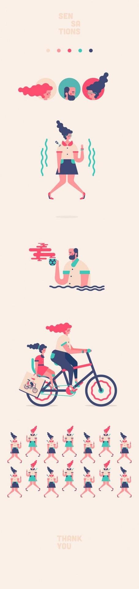 велосипед иллюстрация