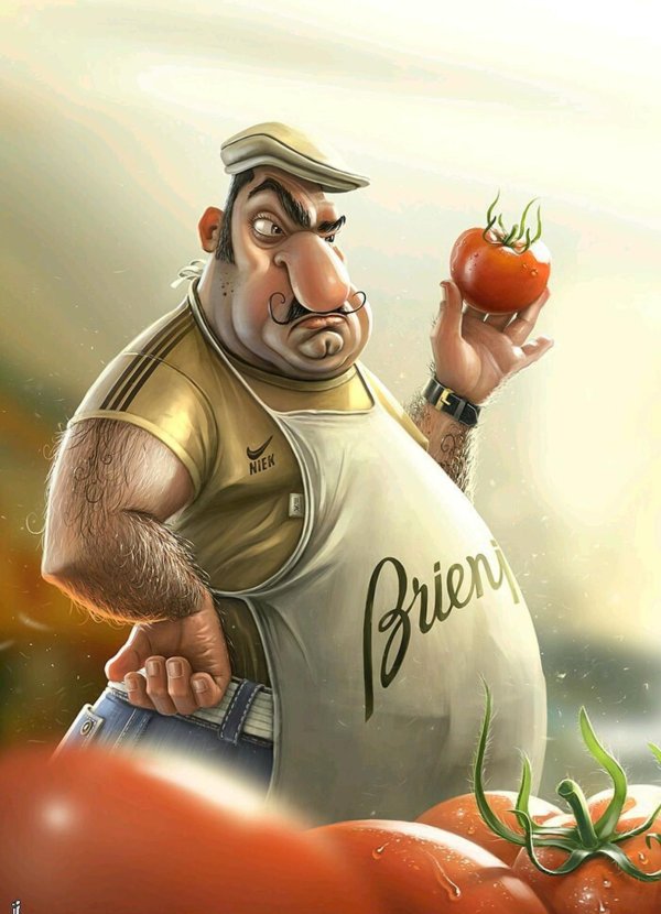 торгаш карикатура