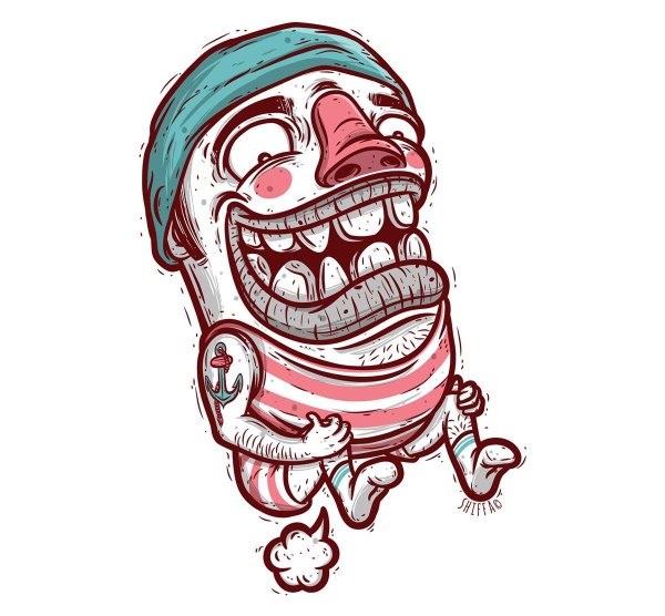 стикер граффити