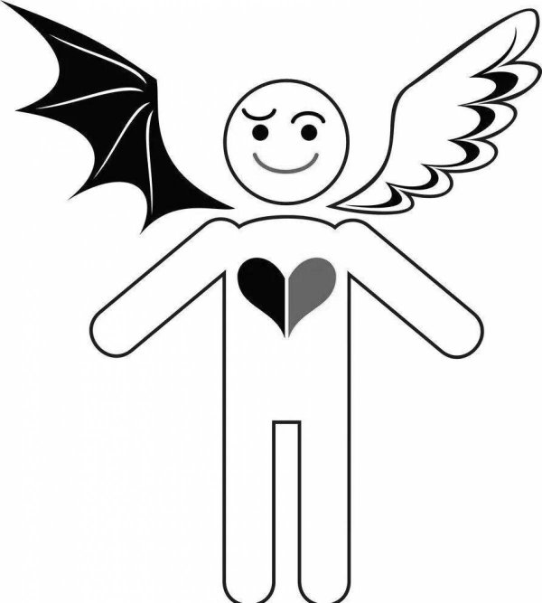 значок ангела