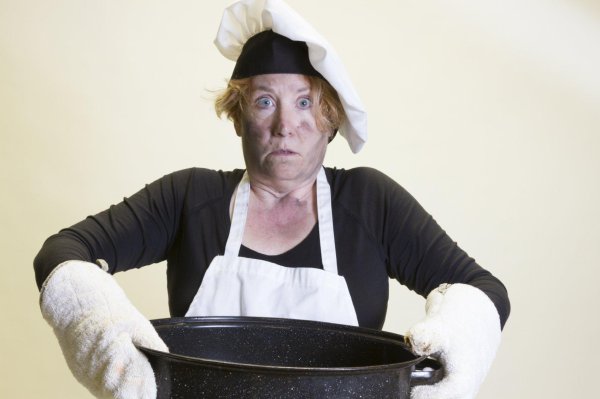 смешная повариха