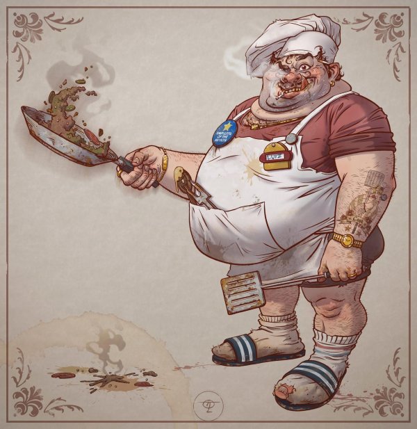 толстые персонажи