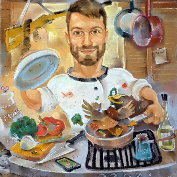 шарж портрет