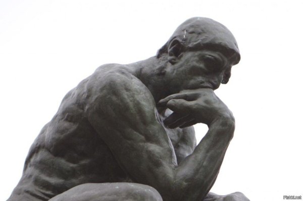статуя мыслителя родена