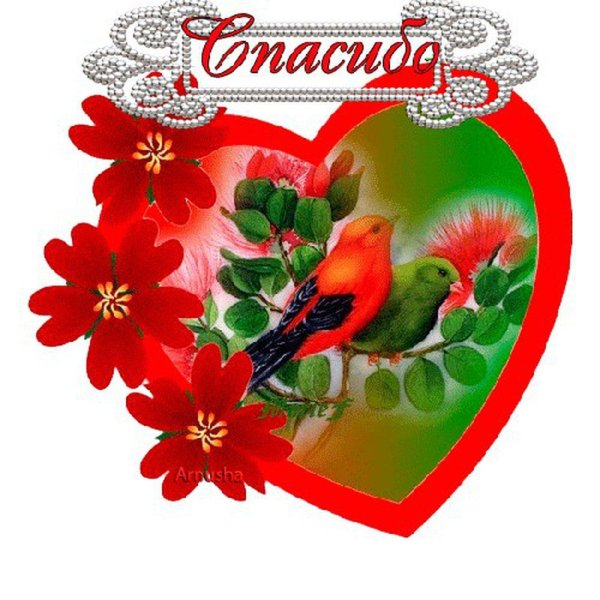 благодарственная открытка