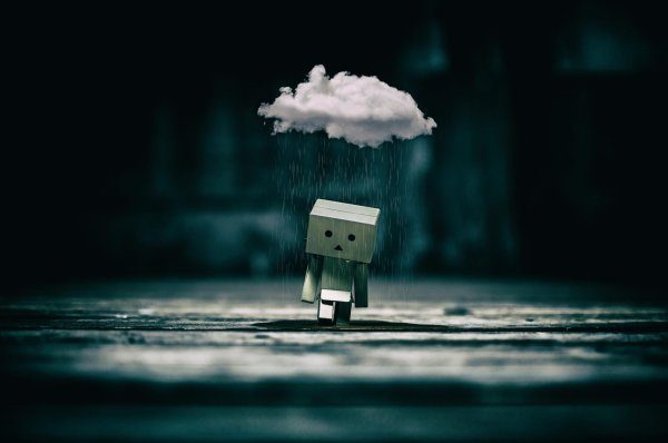 картонный человечек