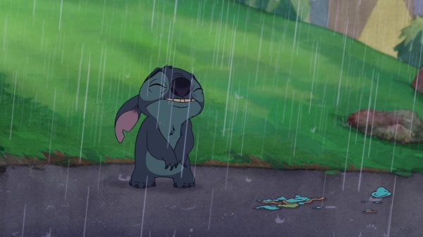 стич под дождем