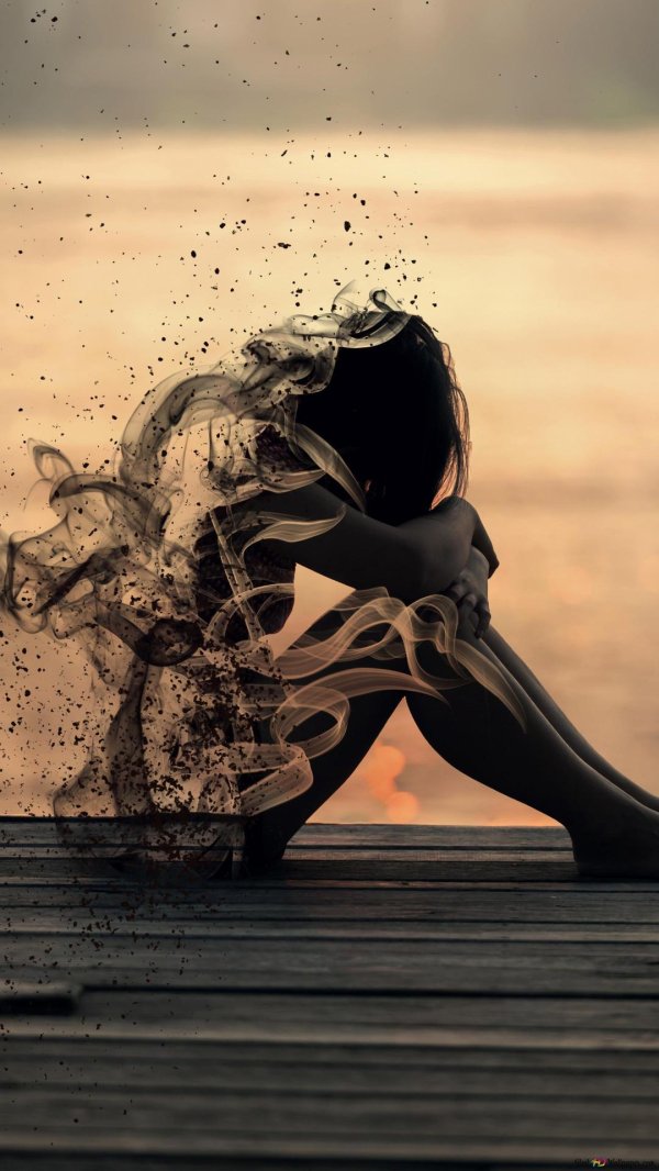 девушка в отчаянии