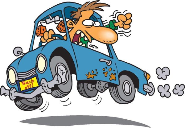 мультяшная машинка