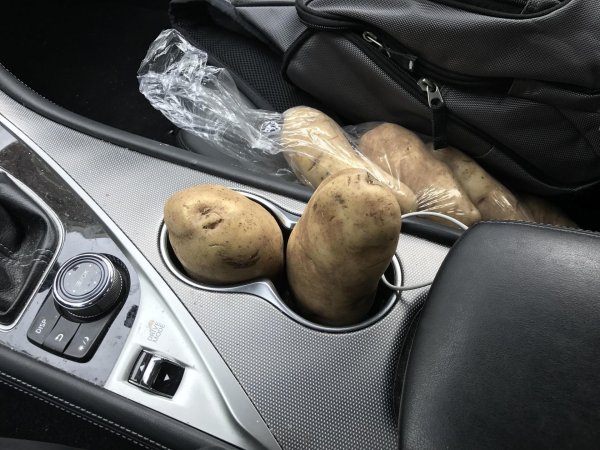 картофель крупный