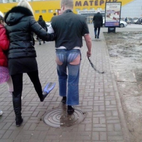 порвались штаны