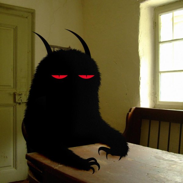 страшная бабайка