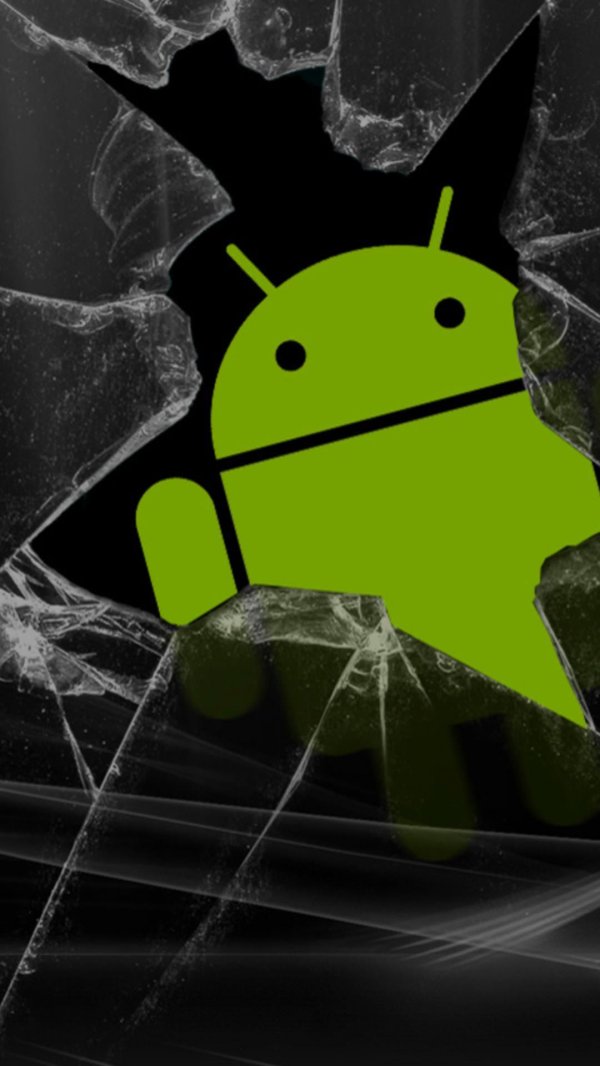 сломанный андроид