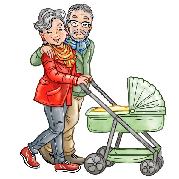 бабушек и дедушек