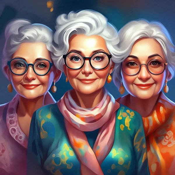 модные бабули