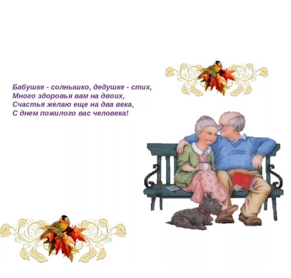 стихи ко дню пожилого человека