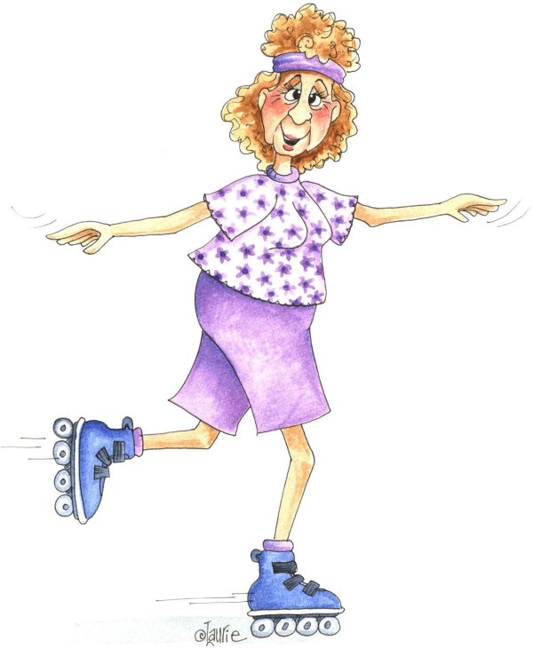 фитнес карикатуры