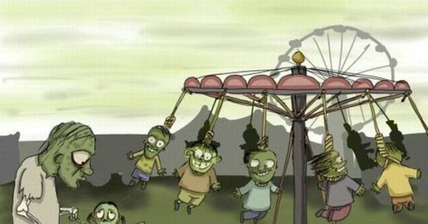 смешная карусель