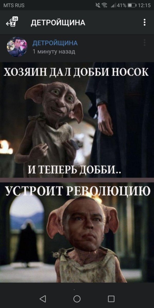 добби подарили носок добби свободен