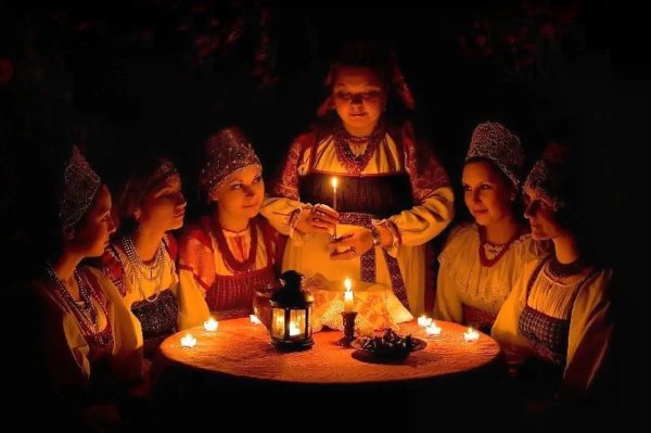 рождественские гадания