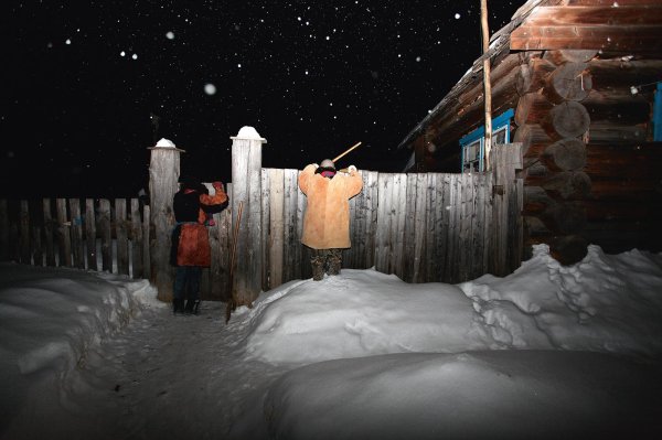 колядование в деревне