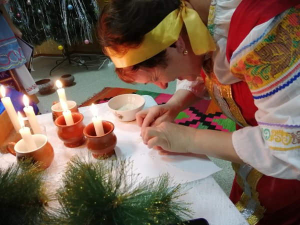 рождественские гадания