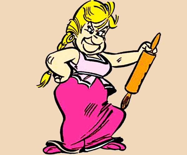 теща карикатура