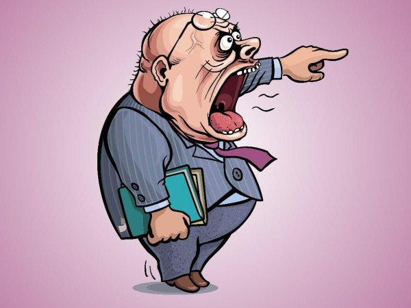 чиновник карикатура