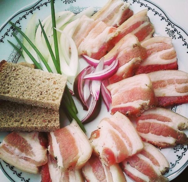 засолить сало