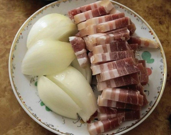 сало нарезка