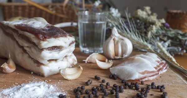 грудинка соленая