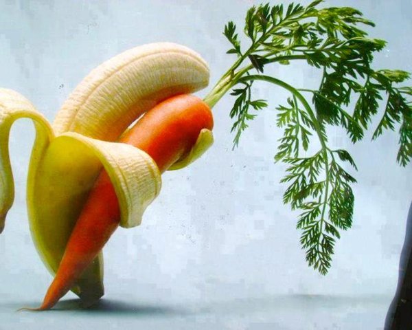 креативные овощи