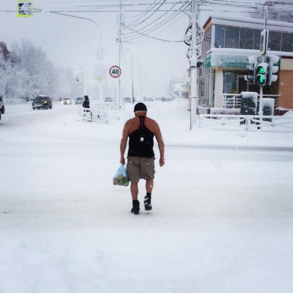 лютые морозы