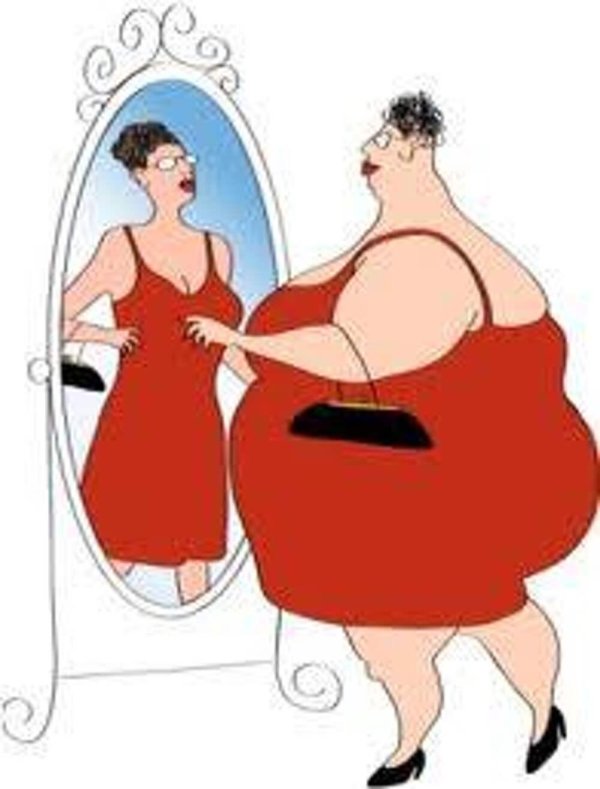 толстая женщина