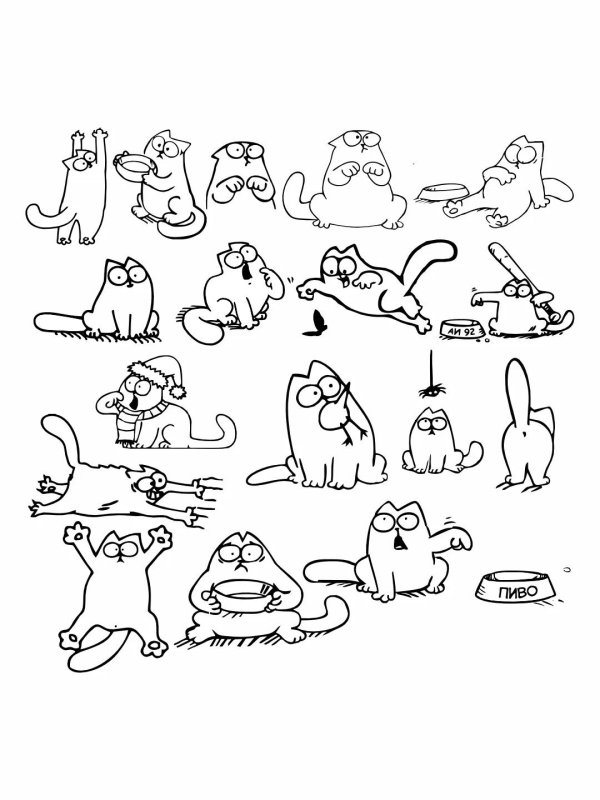 кот саймона