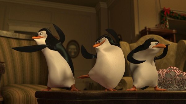 пингвины мадагаскара мультфильм 2014