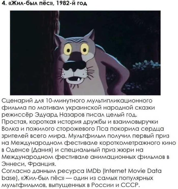 жилбыл пёс мультфильм 1982