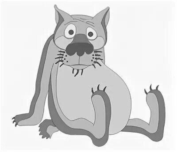 волк из мультика жилбылпёс