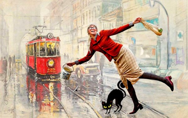 аннушка трамвай берлиоз