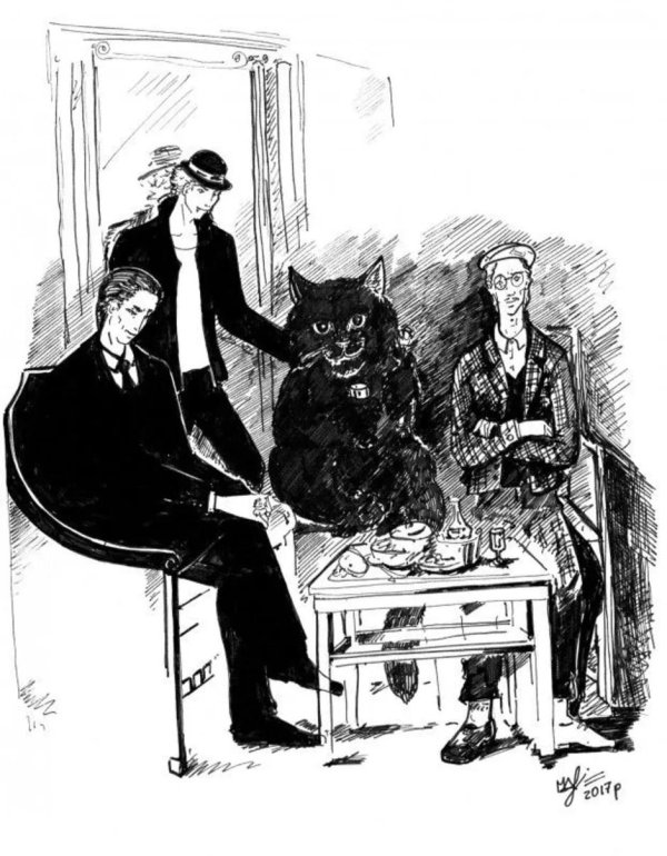 мастер и маргарита лиходеев иллюстрации