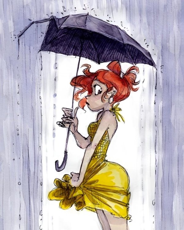 для настроения в дождливый день