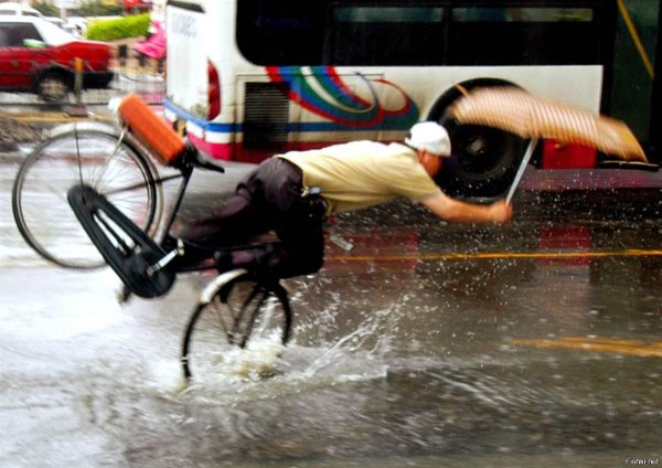 смешной велосипед