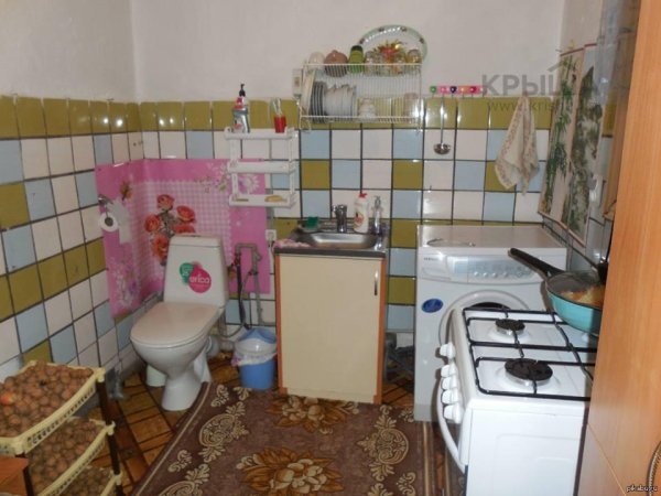 ванная на кухне