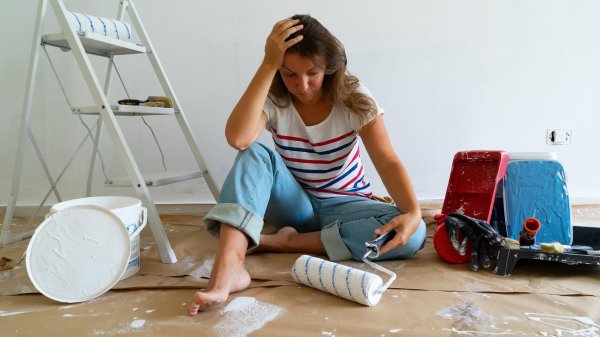 фотосессия во время ремонта