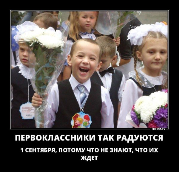 1 сентября дети идут в школу