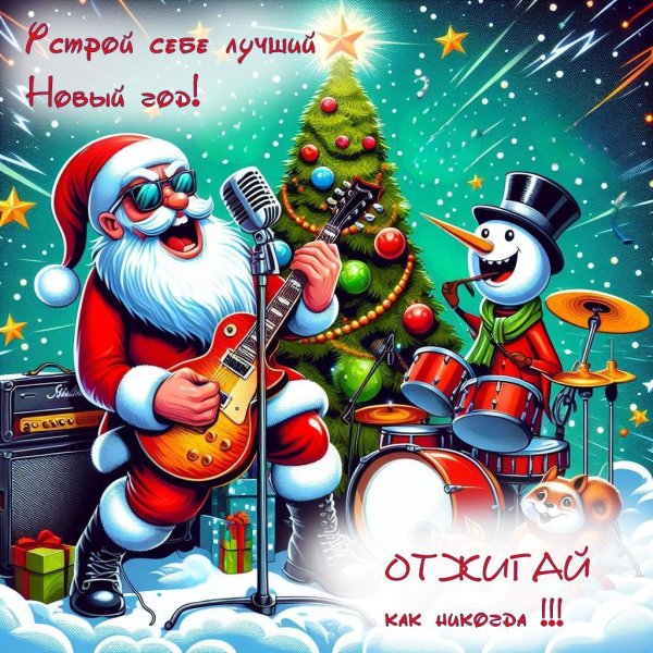 новогодние открытки для