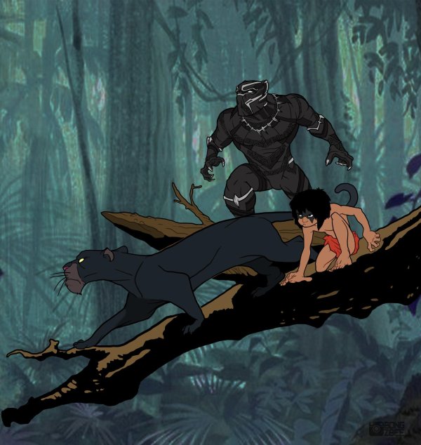 книга джунглей багира