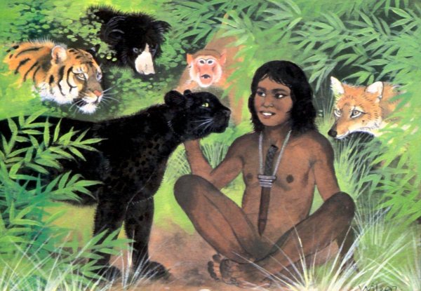 киплинг книга джунглей